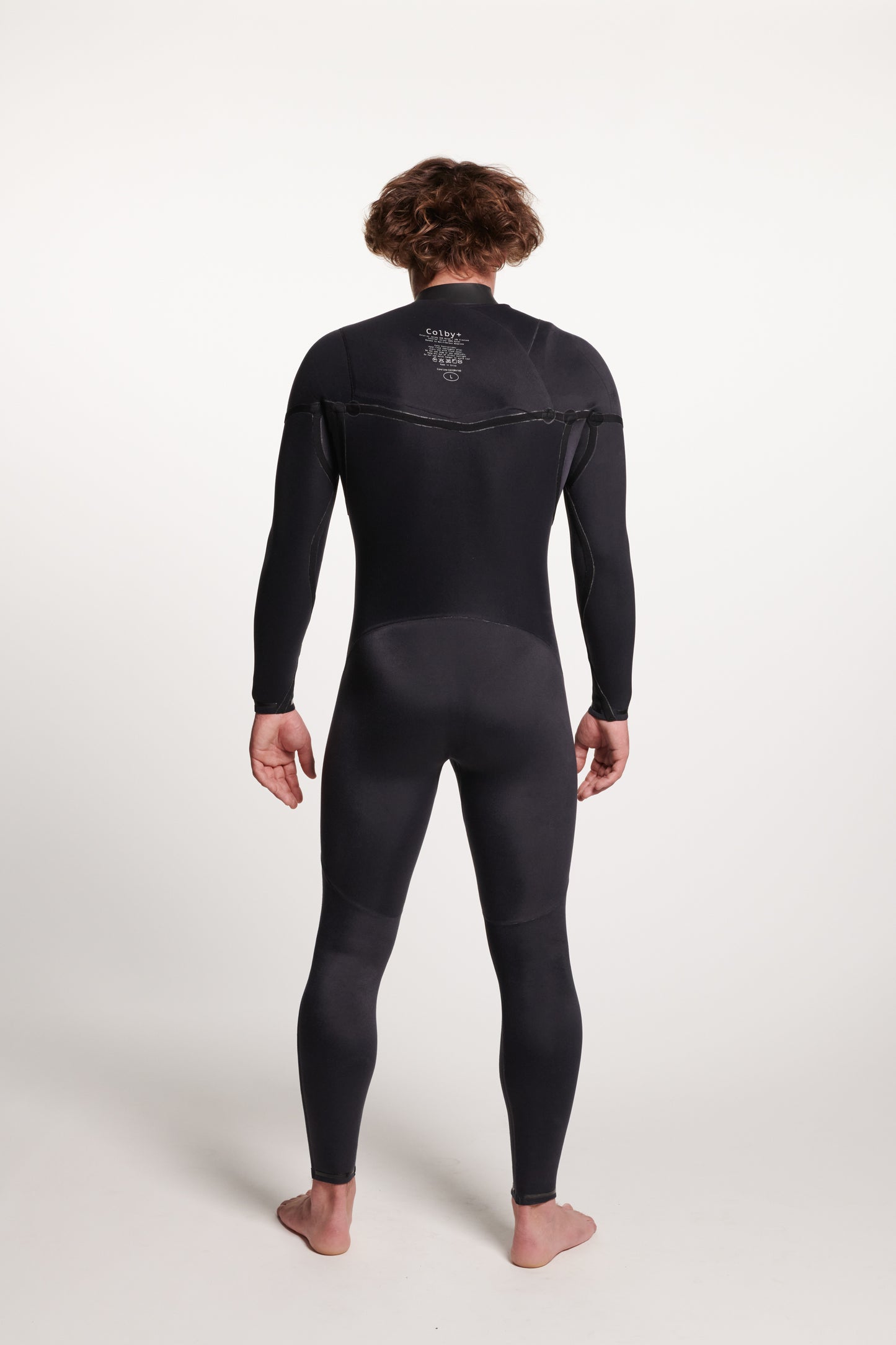 Colby + Yamamoto - 4/3mm Chest Zip Fullsuit - ALL BLACK