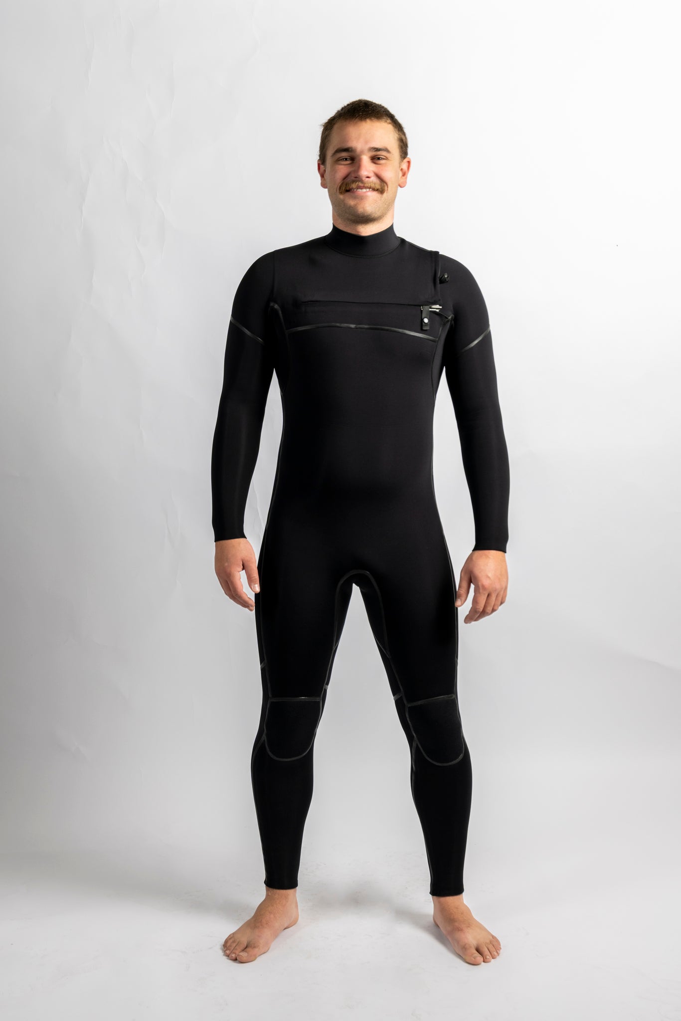 White Label...by Colby Plus - 4/3mm Thermal-Lined, Liquid Sealed Chest Zip Fullsuit