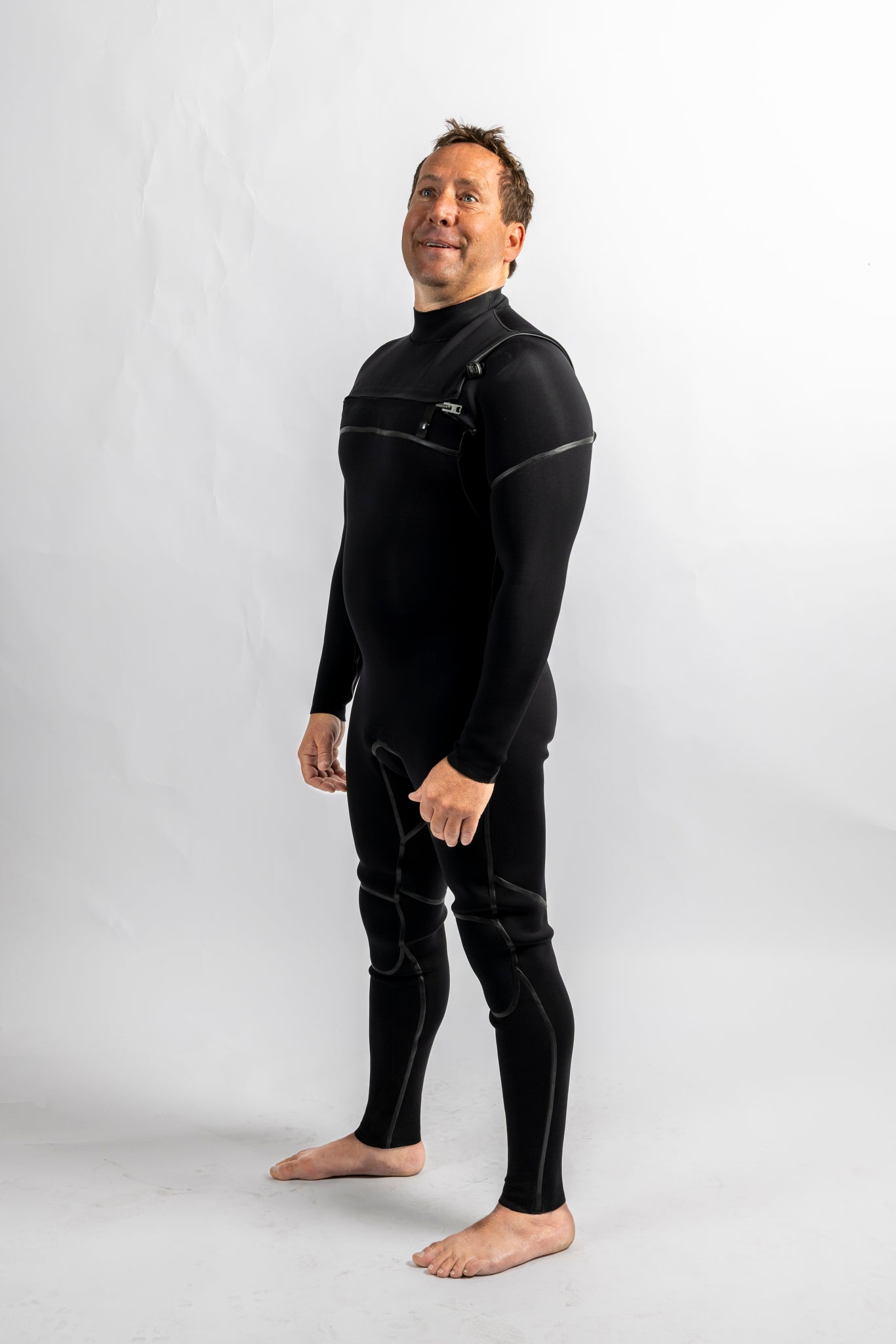 White Label...by Colby Plus - 3/2mm Thermal-Lined, Liquid Sealed Chest Zip Fullsuit