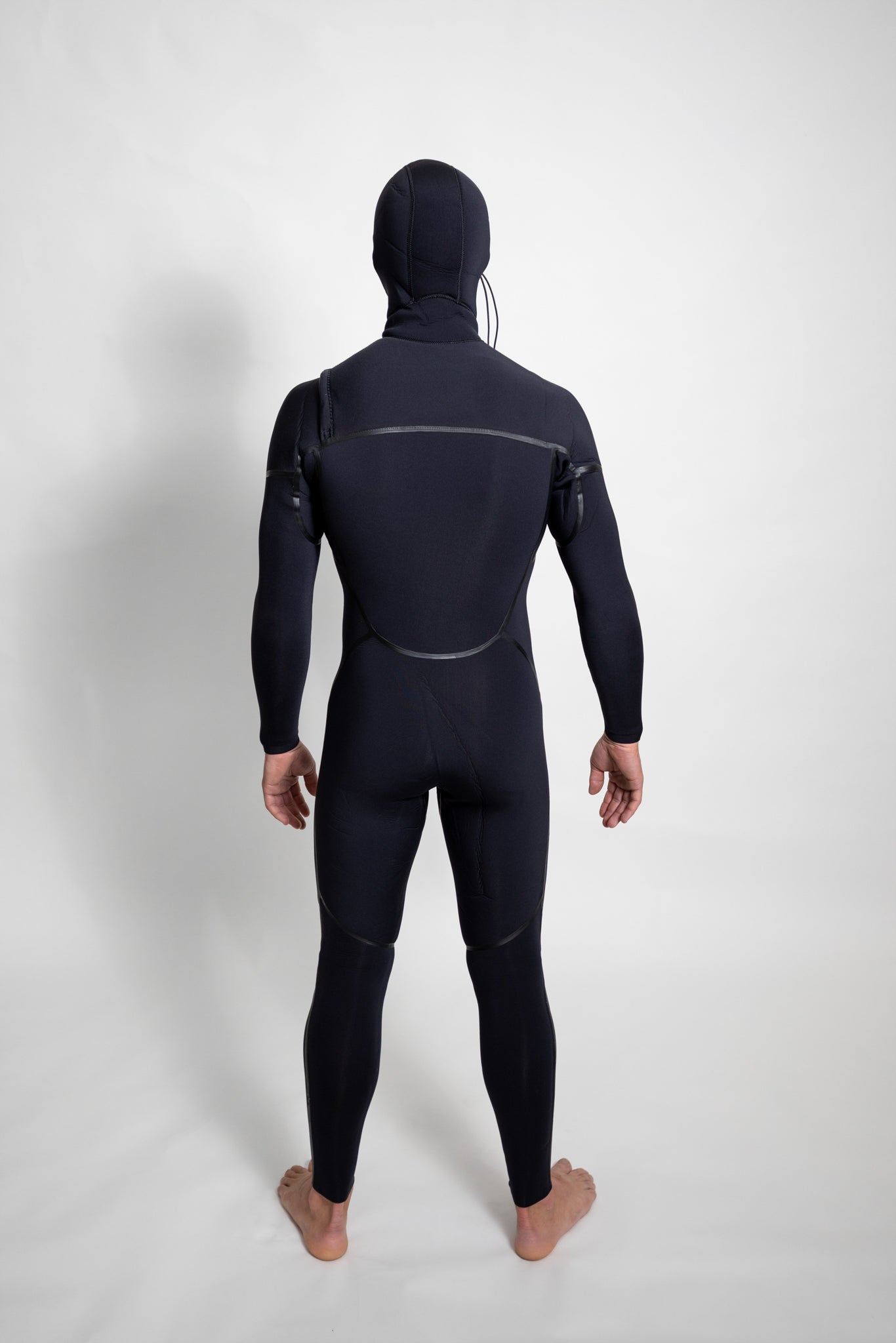 4/3 Hooded - Liquid Sealed - GBS + Thermal Lining - Limestone Neoprene