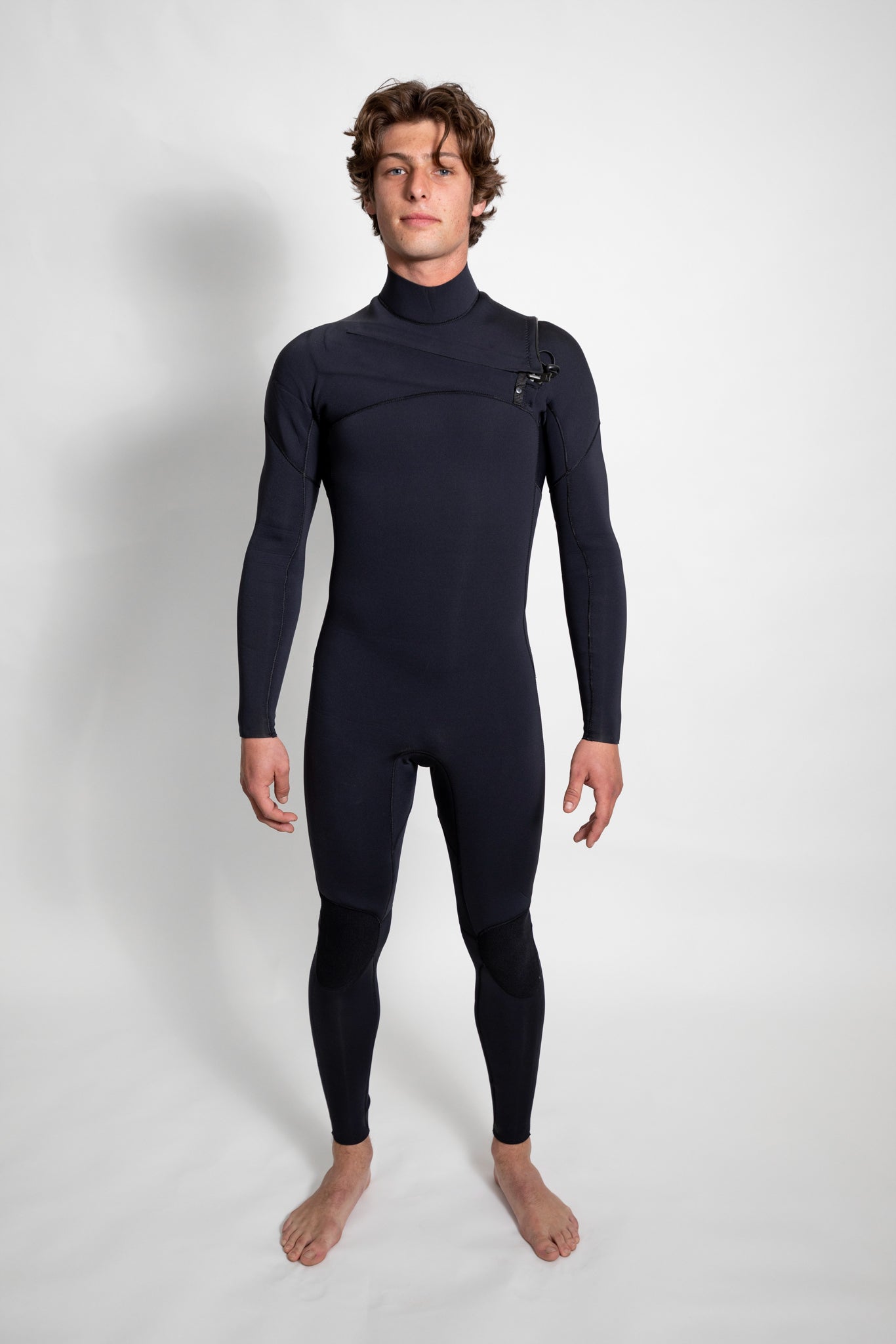 3/2 Chest Zip - GBS + Thermal Lining + Limestone Neoprene