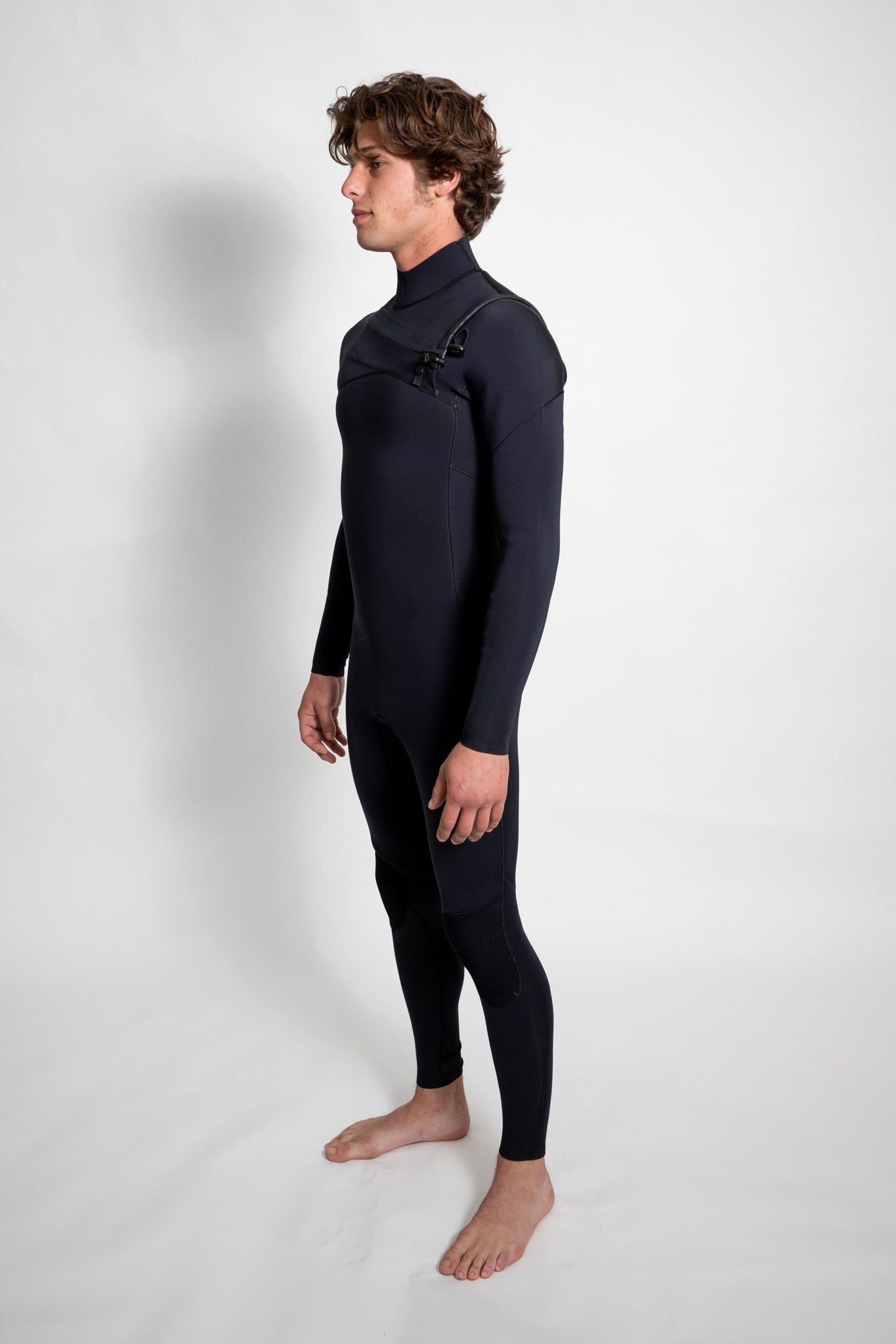 4/3 Chest Zip - GBS + Thermal Lining+ Limestone Neoprene