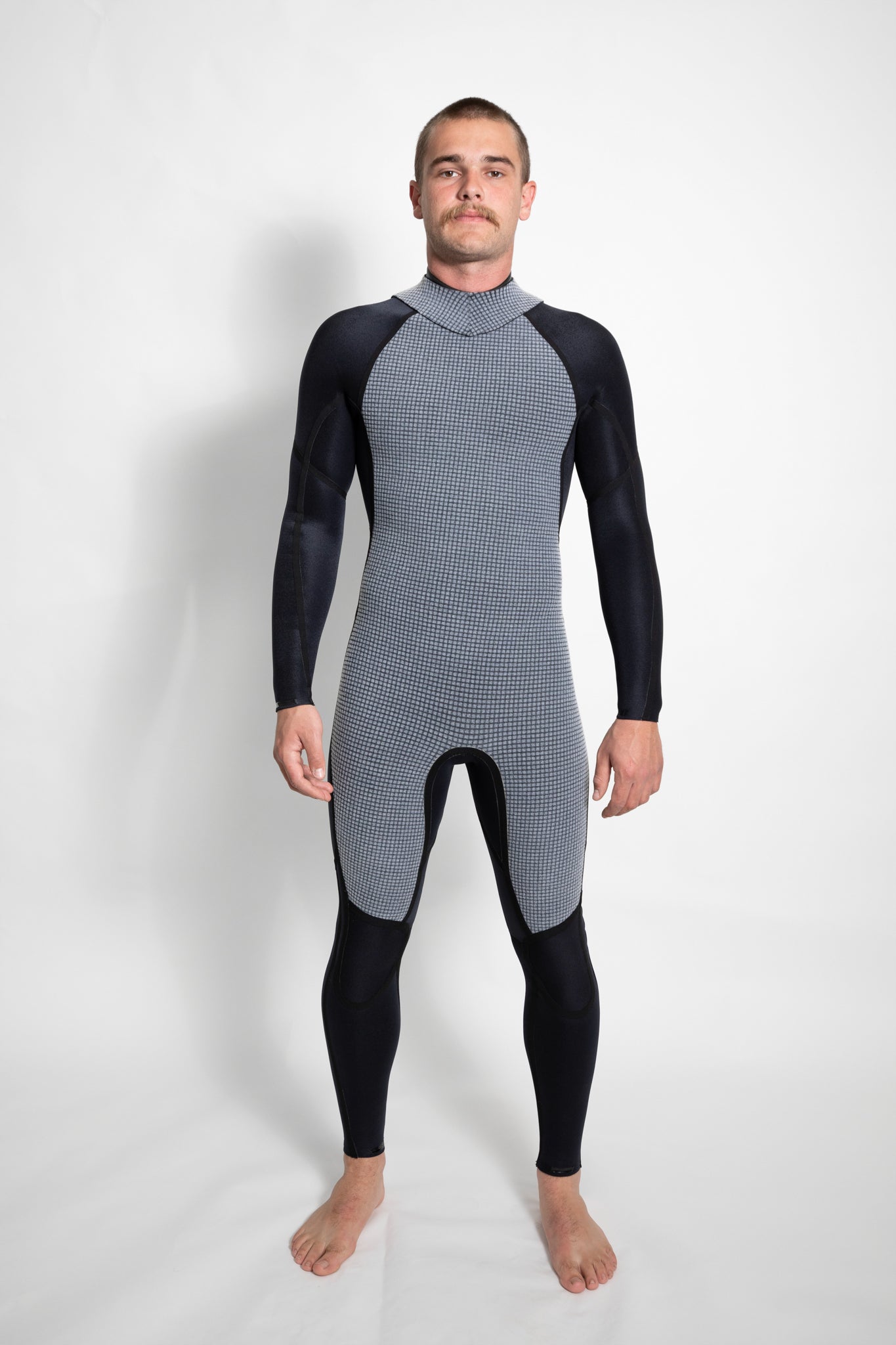4/3 Back Zip - GBS + Thermal Lining + Limestone Neoprene