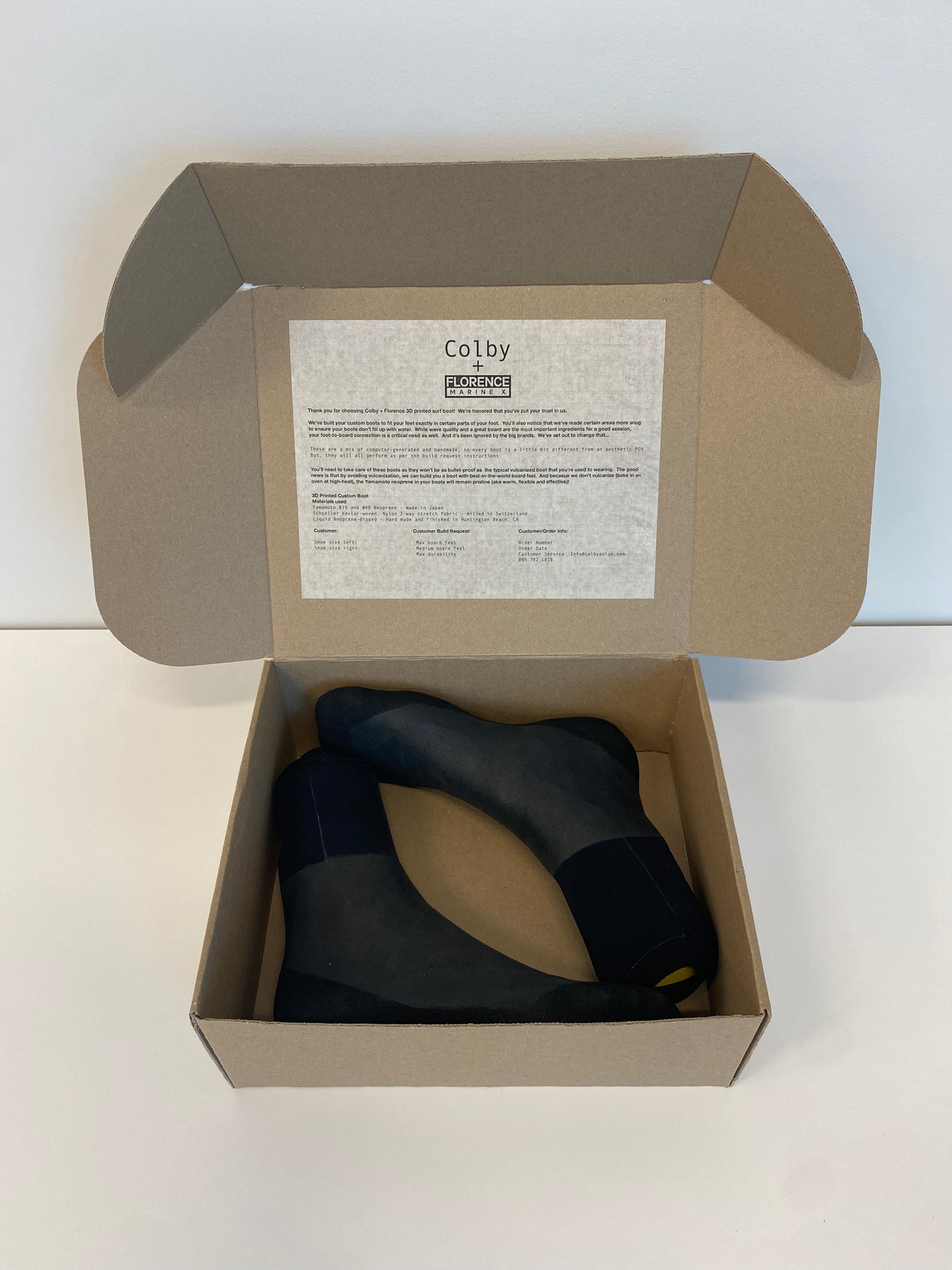 Colby + Yamamoto 3D-printed Custom Bootie - 3.5mm