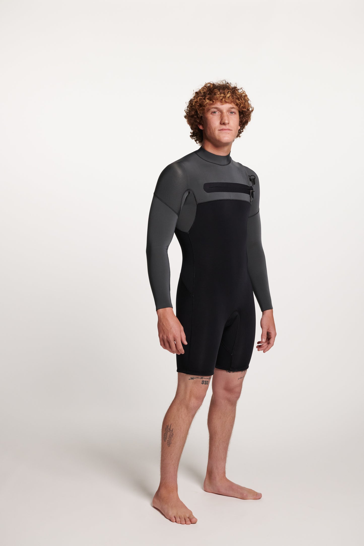 Colby + Yamamoto - 2mm Long Arm Spring Chest Zip