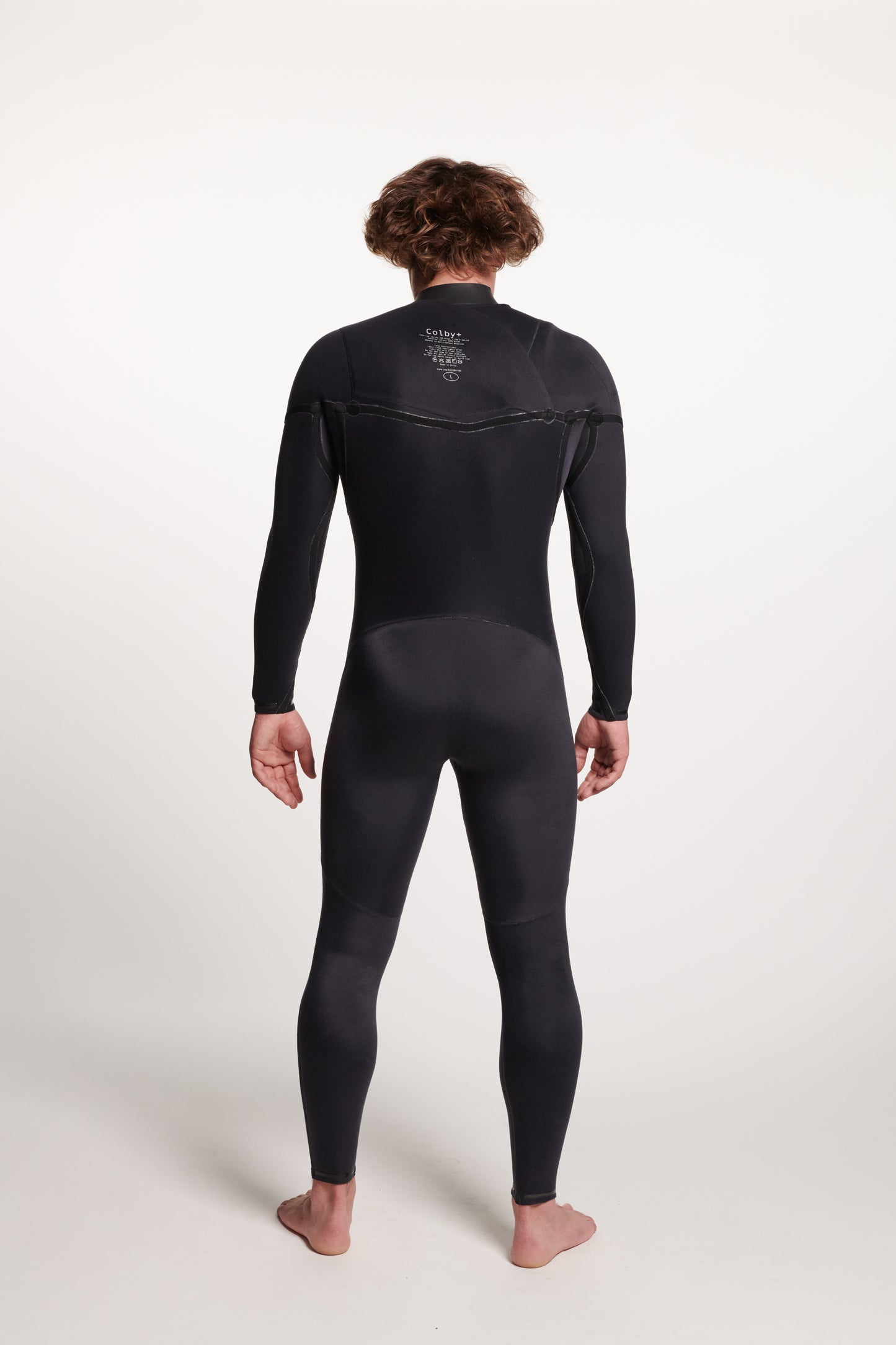 Colby + Yamamoto - 3/2mm Chest Zip Fullsuit - ALL BLACK