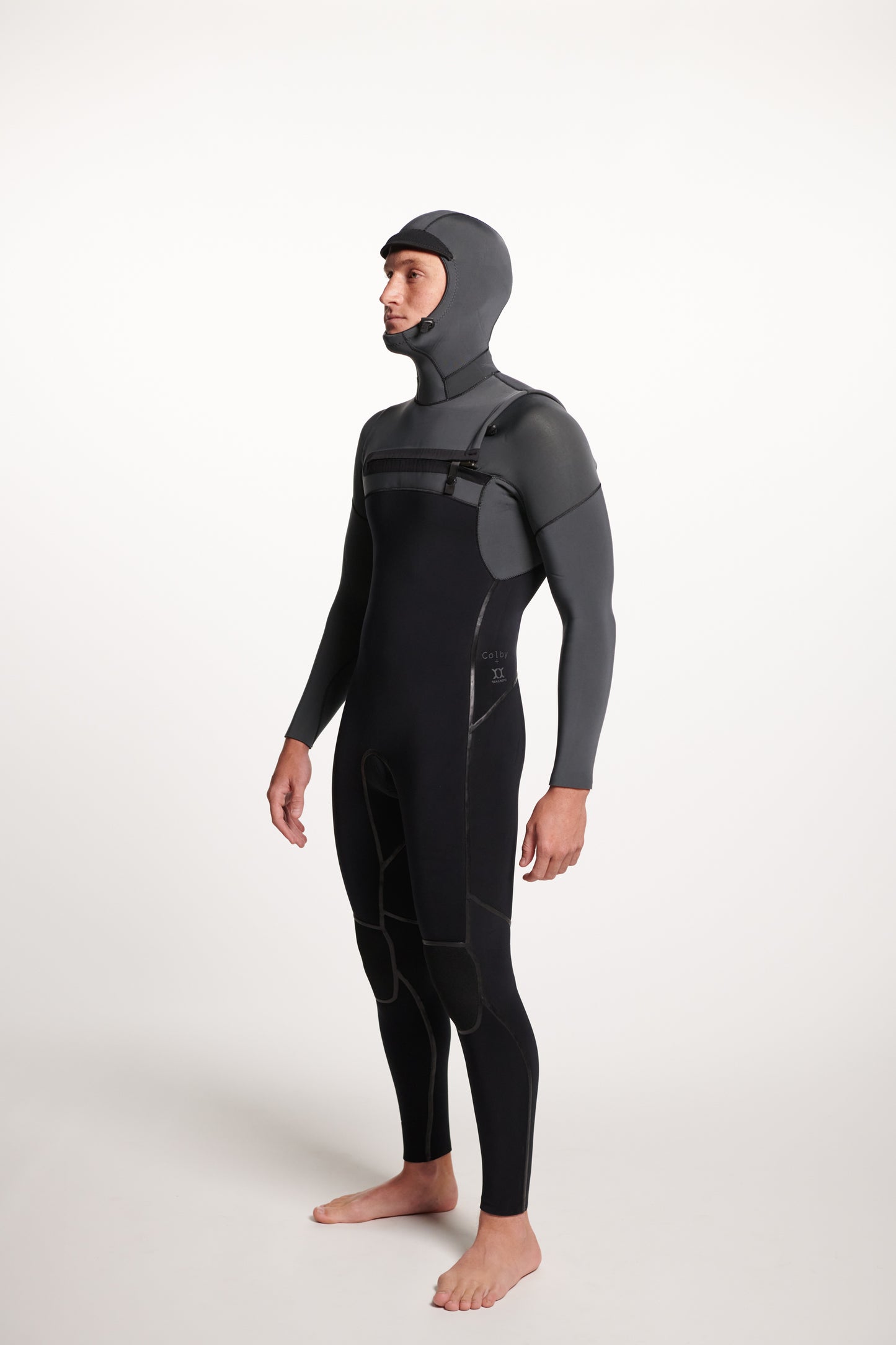 Colby + Yamamoto - 5/4mm Hooded Chest Zip Fullsuit