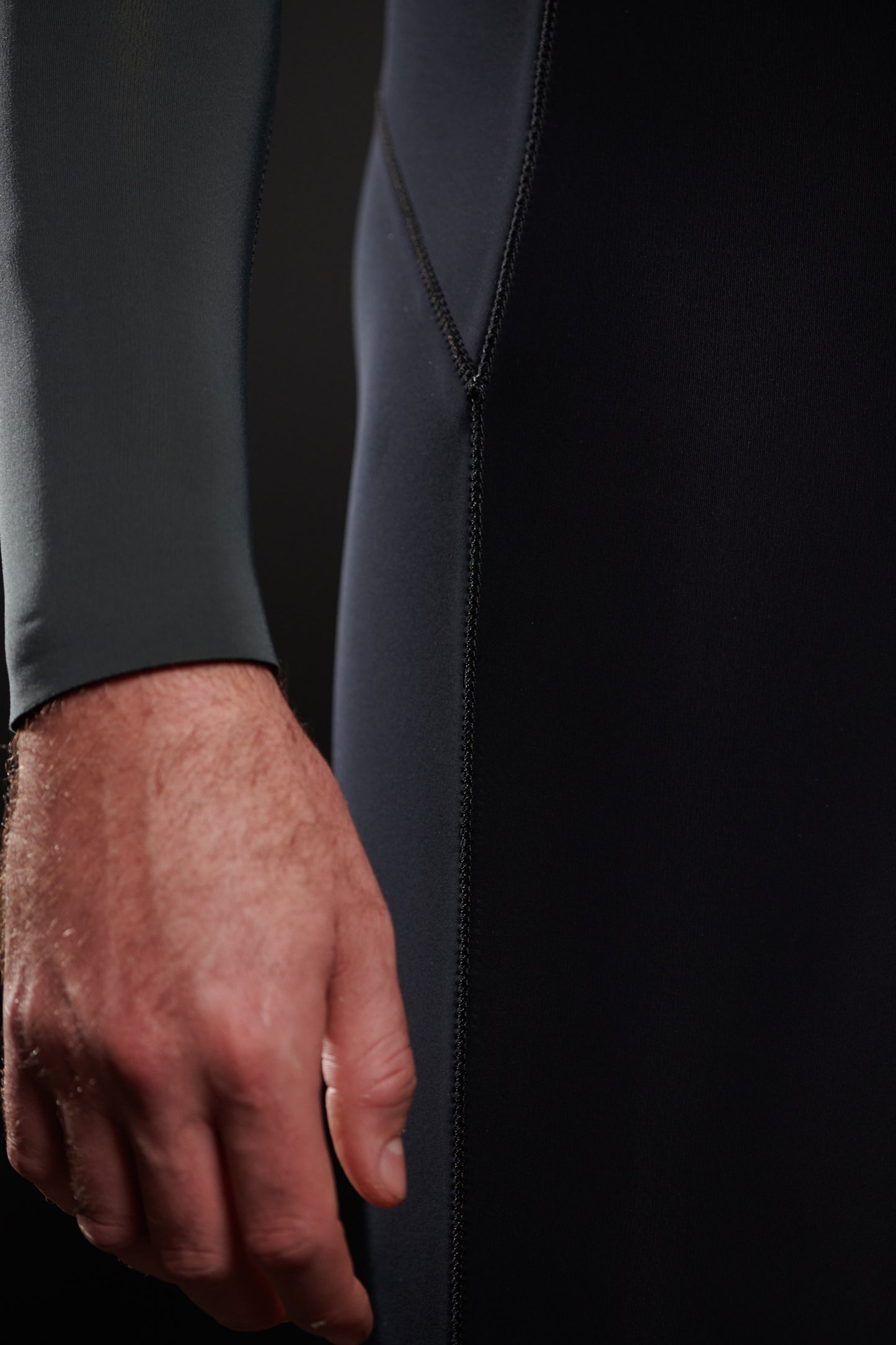 Colby + Yamamoto - 2mm Long Arm Spring Chest Zip
