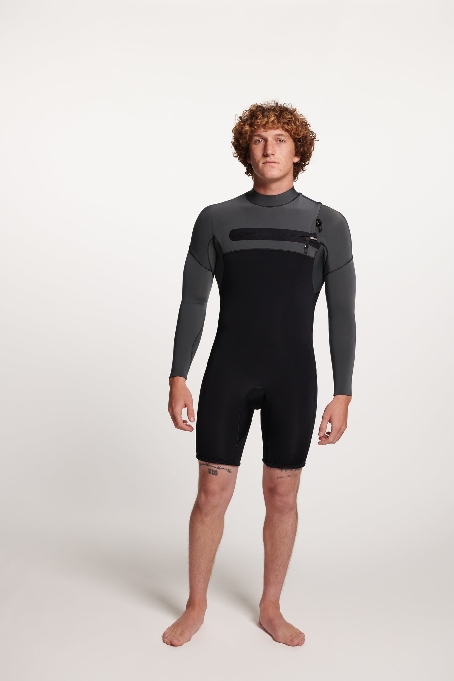 Colby + Yamamoto - 2mm Long Arm Spring Chest Zip