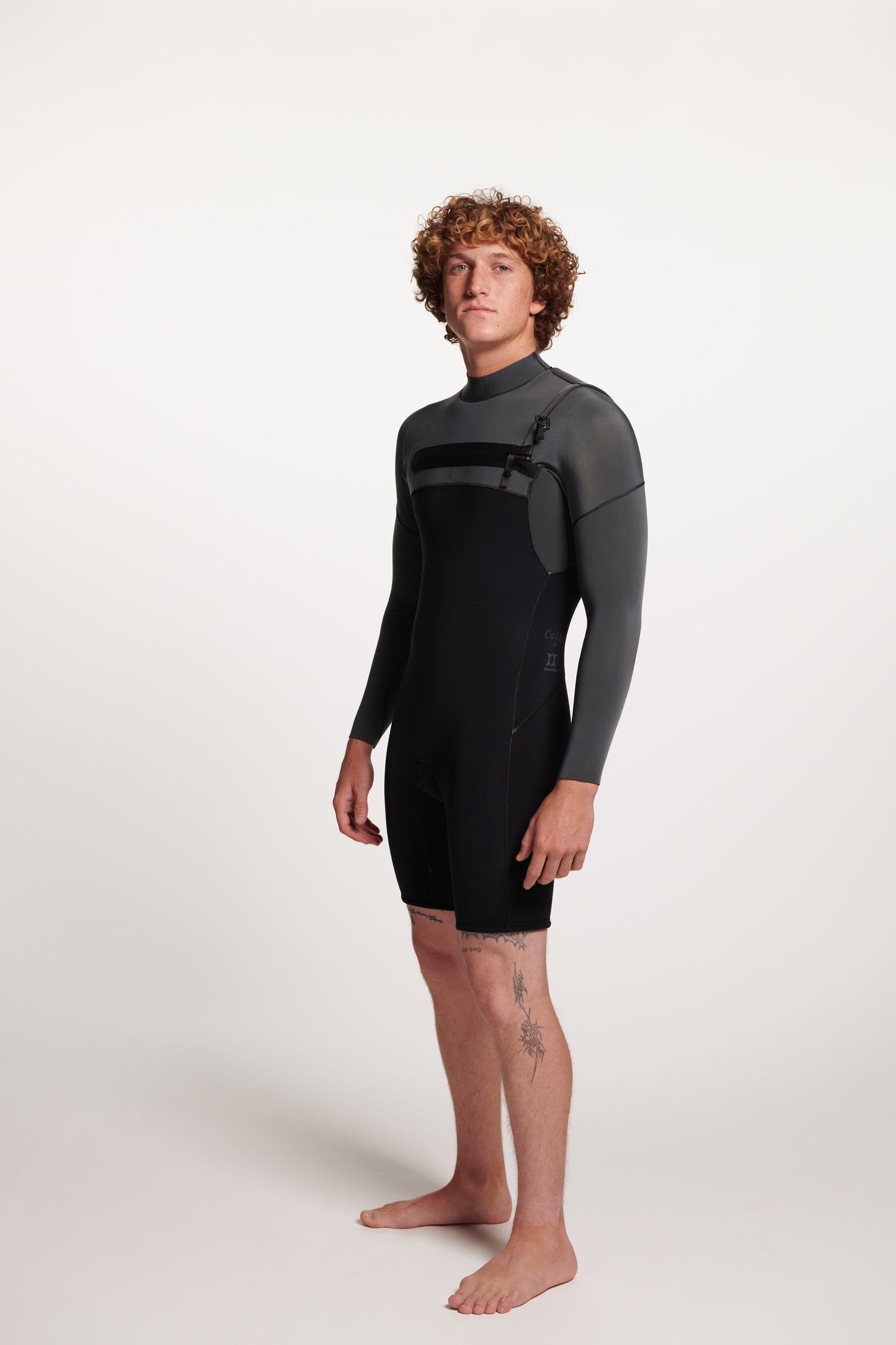 Colby + Yamamoto - 2mm Long Arm Spring Chest Zip