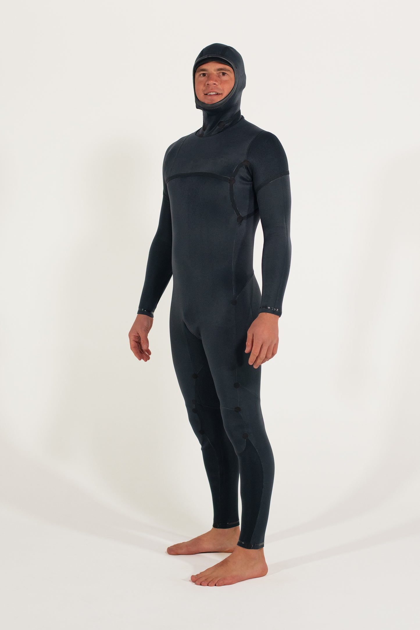 Colby + Yamamoto - 3mm Hooded Chest Zip Fullsuit