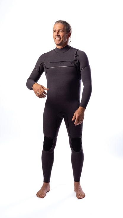 Colby + Yamamoto Greenwave 3/2mm Chest Zip Fullsuit