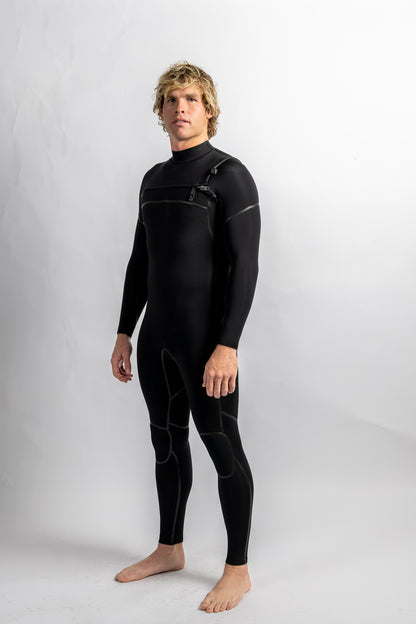 White Label...by Colby Plus - 3/2mm Thermal-Lined, Liquid Sealed Chest Zip Fullsuit