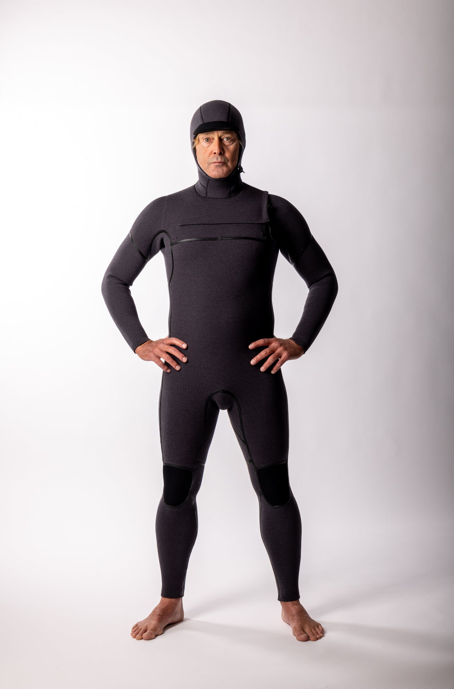 Colby + Yamamoto Greenwave 4/3mm Hooded Chest Zip Fullsuit