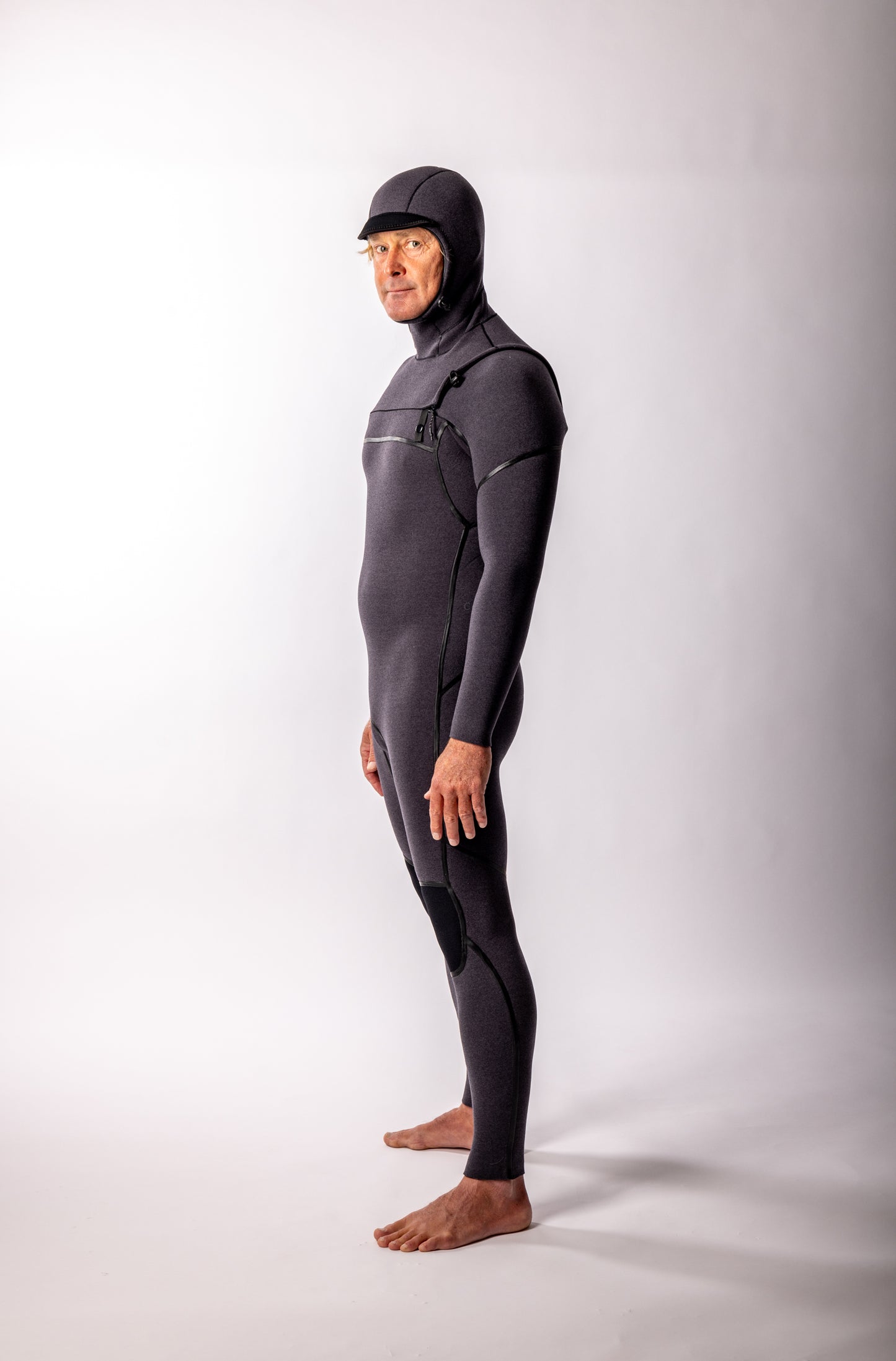 Colby + Yamamoto Greenwave 4/3mm Hooded Chest Zip Fullsuit