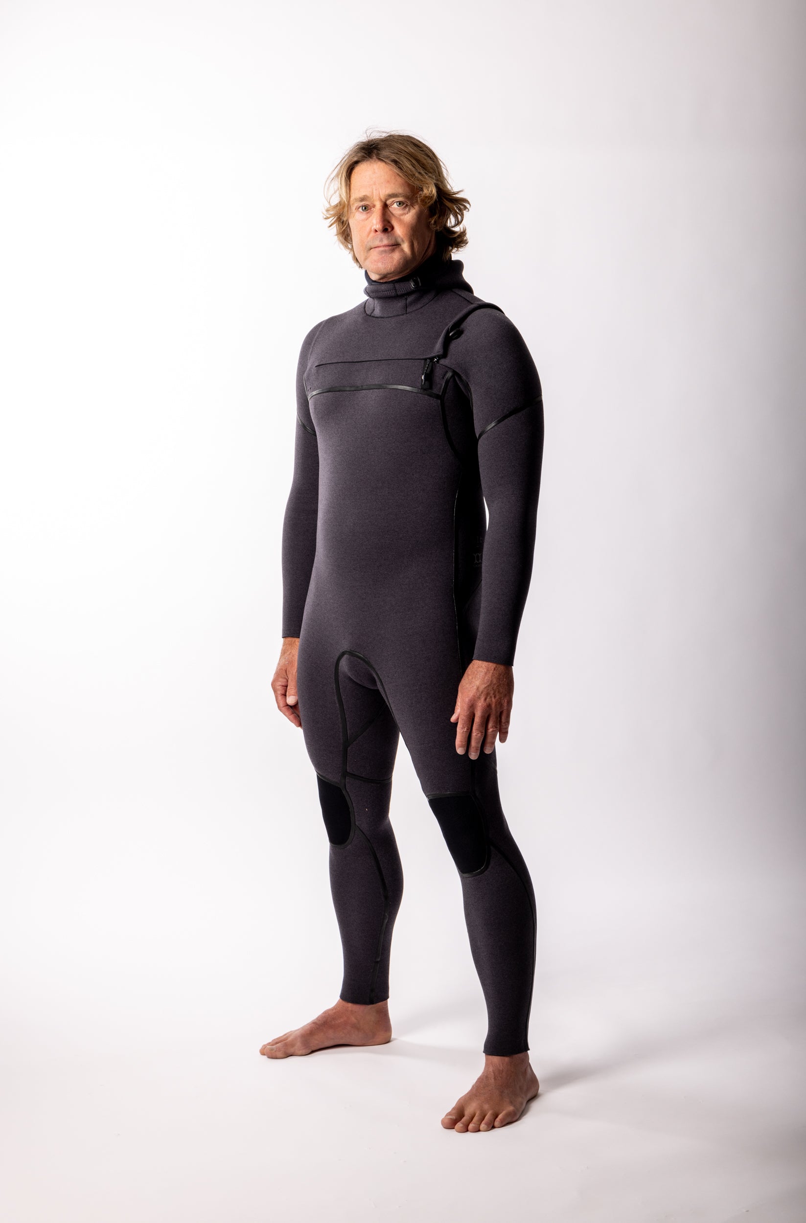 Colby + Yamamoto Greenwave 4/3mm Hooded Chest Zip Fullsuit