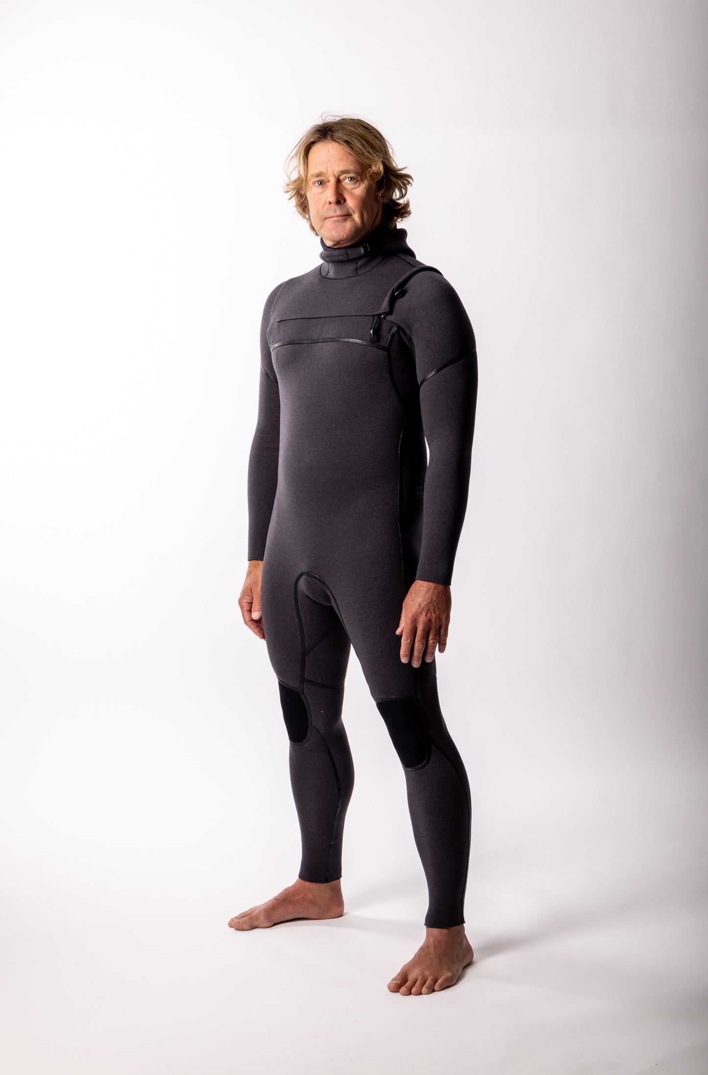 Colby + Yamamoto Greenwave 4/3mm Hooded Chest Zip Fullsuit