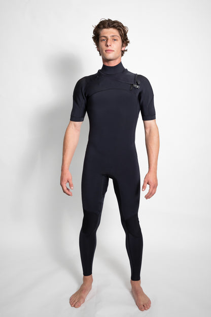 2/2 Short Arm Fullsuit - GBS + Limestone Neoprene