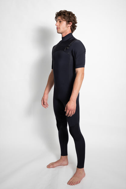 2/2 Short Arm Fullsuit - GBS + Limestone Neoprene