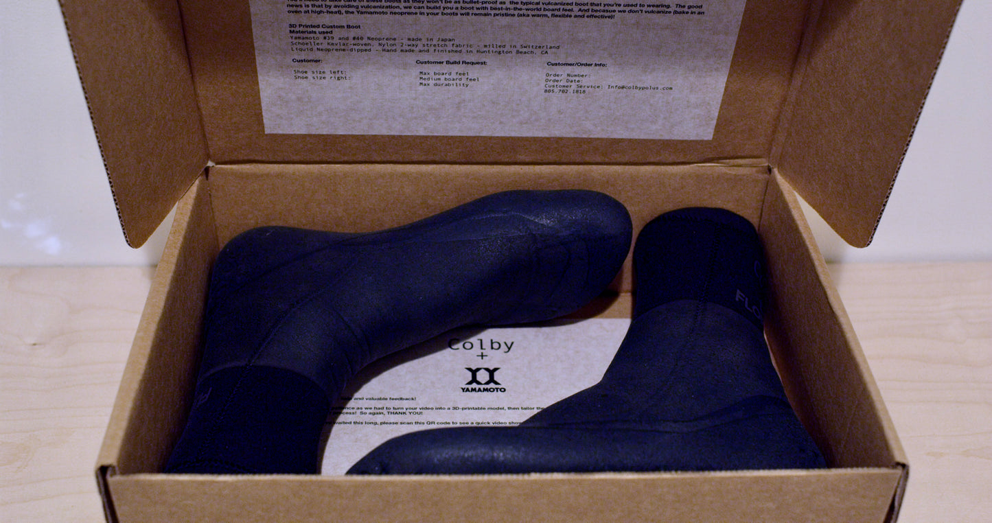 Colby + Yamamoto 3D-printed Custom Bootie - 3.5mm