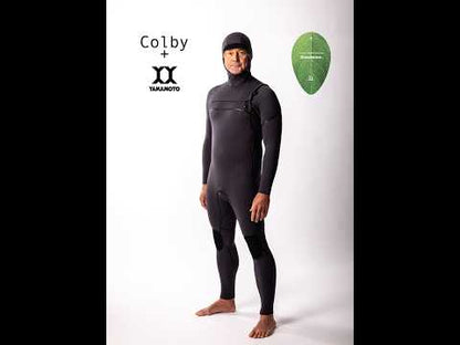 Colby + Yamamoto Greenwave 4/3mm Hooded Chest Zip Fullsuit